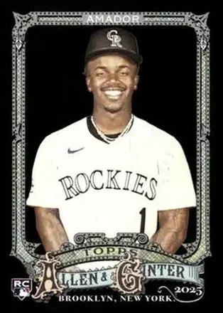 2025 Topps Allen & Ginter X #102 Adael Amador