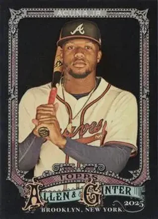 2025 Topps Allen & Ginter X #103 Ronald Acuña Jr.