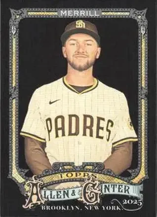 2025 Topps Allen & Ginter X #108 Jackson Merrill