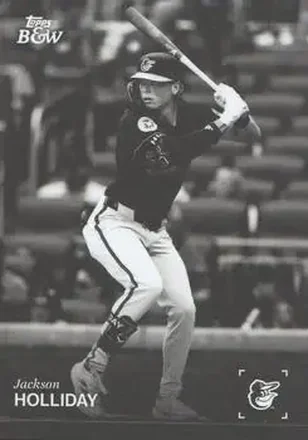 2025 Topps Black & White #104 Jackson Holliday