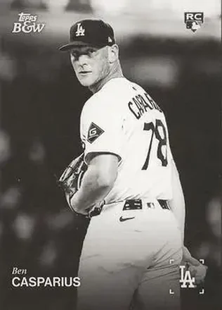 2025 Topps Black & White #108 Ben Casparius