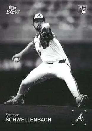 2025 Topps Black & White #109 Spencer Schwellenbach