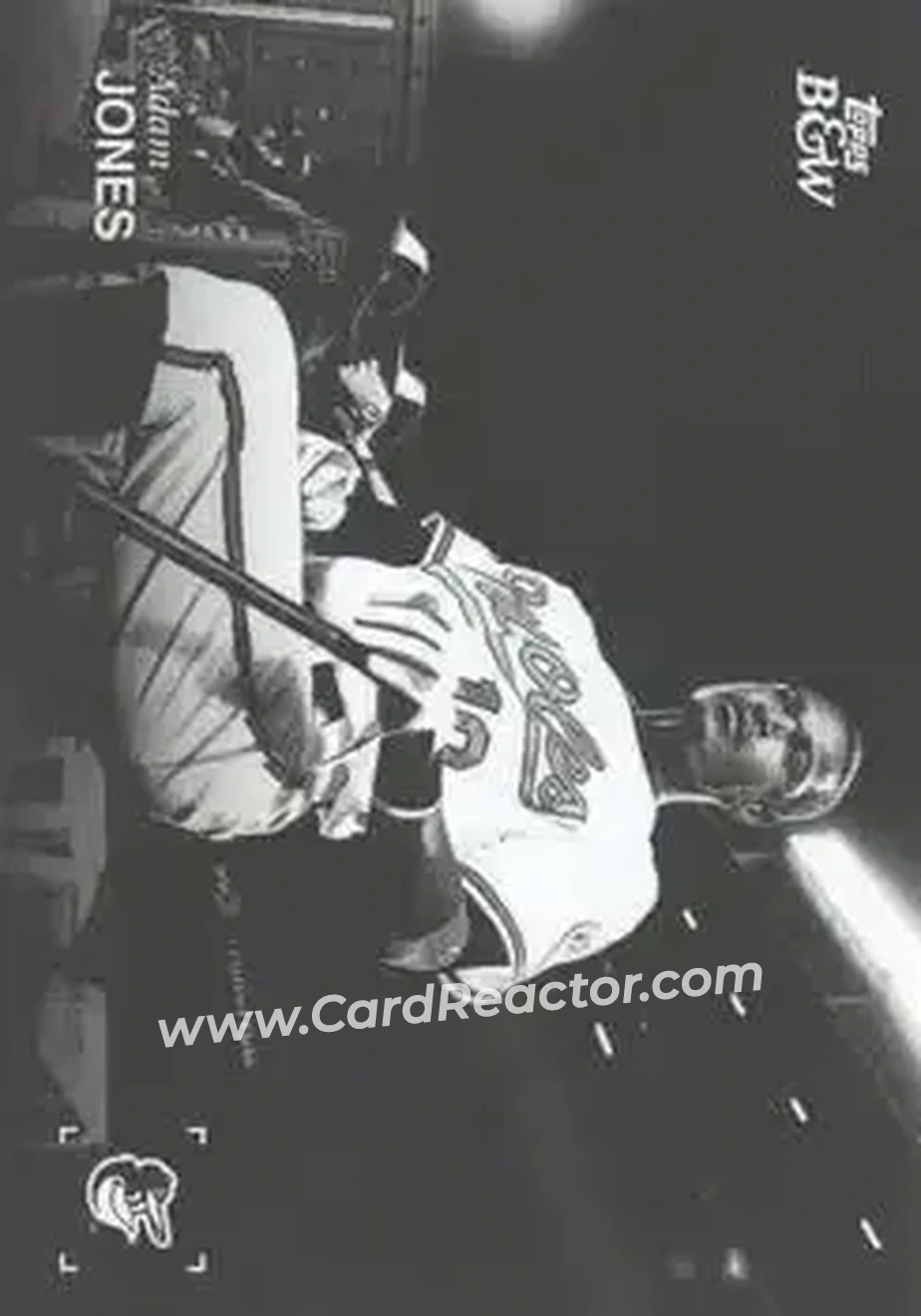 2025 Topps Black & White #110 Adam Jones
