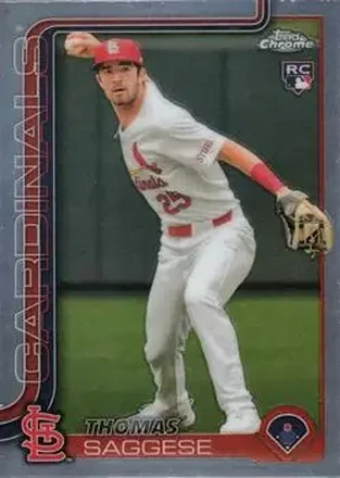 2025 Topps Chrome #87 Thomas Saggese