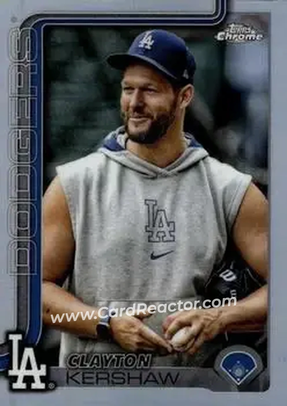 2025 Topps Chrome #88 Clayton Kershaw