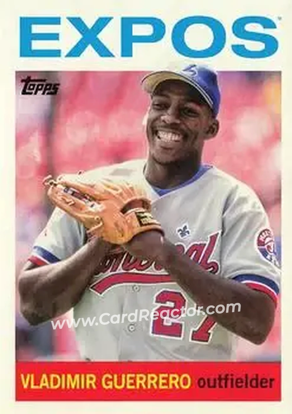 Front of Vladimir Guerrero