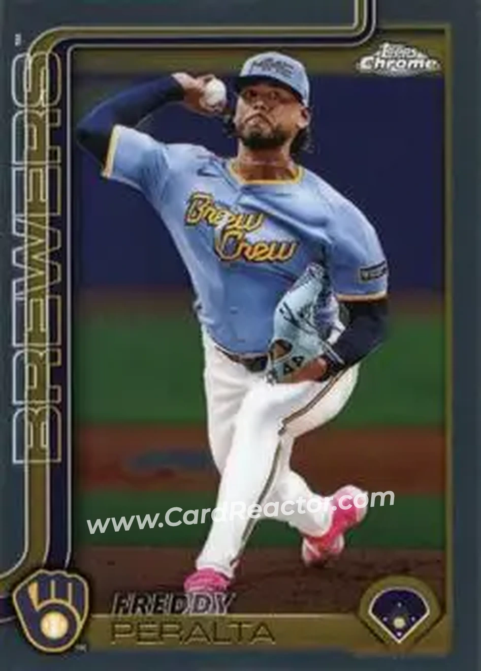 2025 Topps Chrome #95 Freddy Peralta