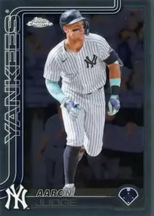 2025 Topps Chrome #99 Aaron Judge