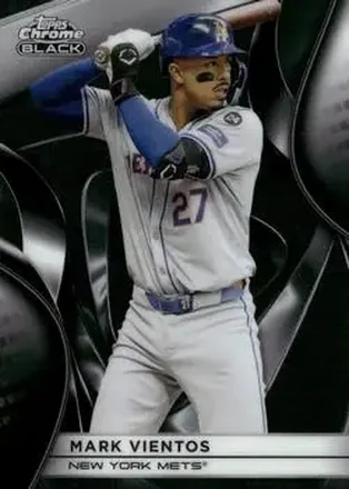 2025 Topps Chrome Black #101 Mark Vientos