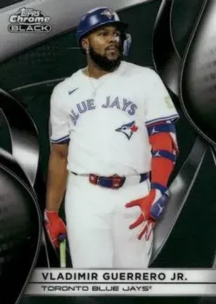 2025 Topps Chrome Black #102 Vladimir Guerrero Jr.