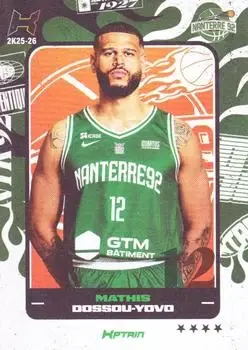 2025-26 Kptain Nanterre 92 #6 - Mathis Dossou-Yovo - Nanterre 92 - Front 2025-26 Kptain Nanterre 92 #6 - Mathis Dossou-Yovo - Nanterre 92 - Front
