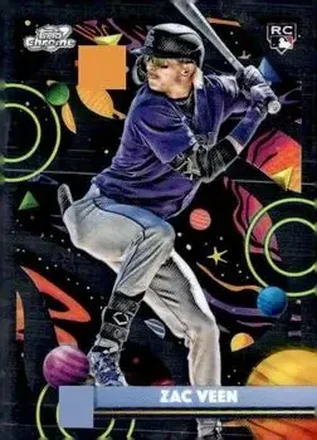 2025 Topps Chrome Cosmic #93 Zac Veen