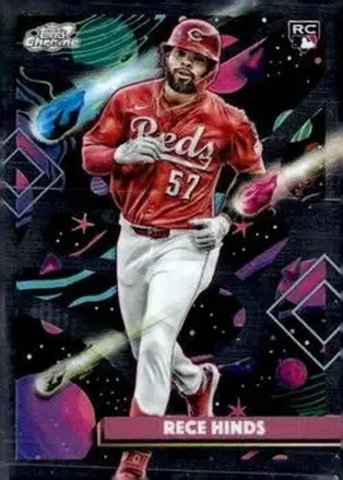 2025 Topps Chrome Cosmic #94 Rece Hinds