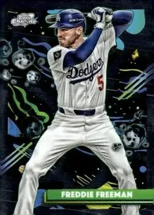 2025 Topps Chrome Cosmic #98 Freddie Freeman