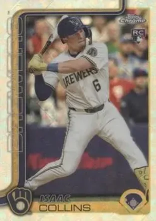 2025 Topps Chrome Logofractor Edition #92 Isaac Collins