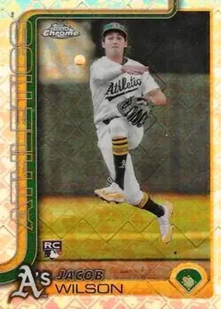 2025 Topps Chrome Logofractor Edition #96 Jacob Wilson