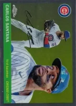 2025 Topps Chrome Platinum #93 Carlos Santana