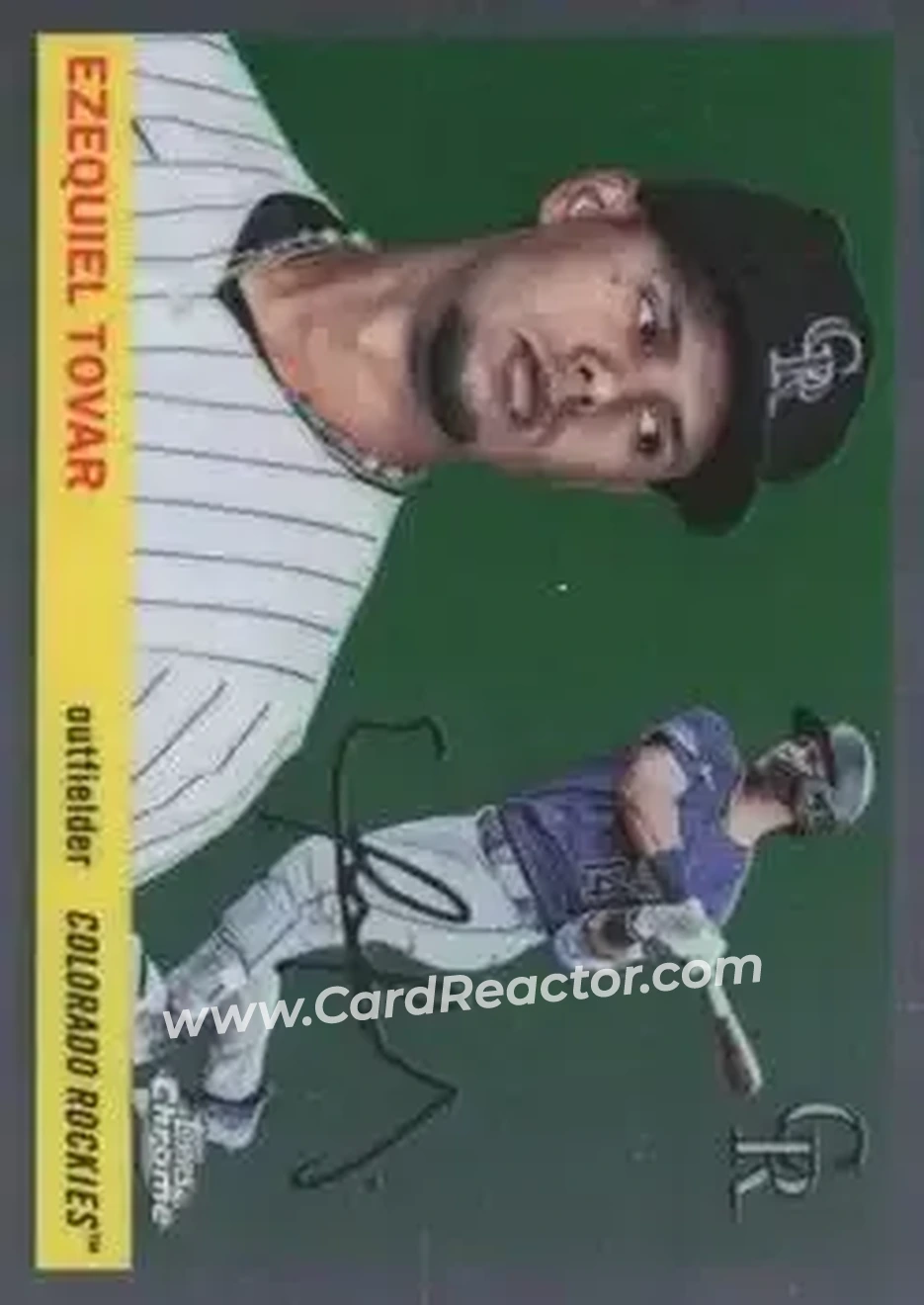 Front of Ezequiel Tovar