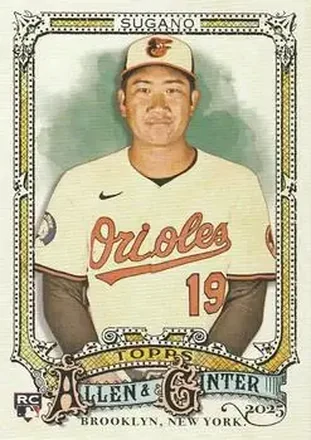 2025 Topps Allen & Ginter #149 Tomoyuki Sugano