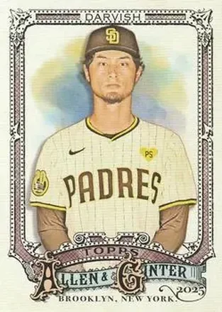 2025 Topps Allen & Ginter #150 Yu Darvish