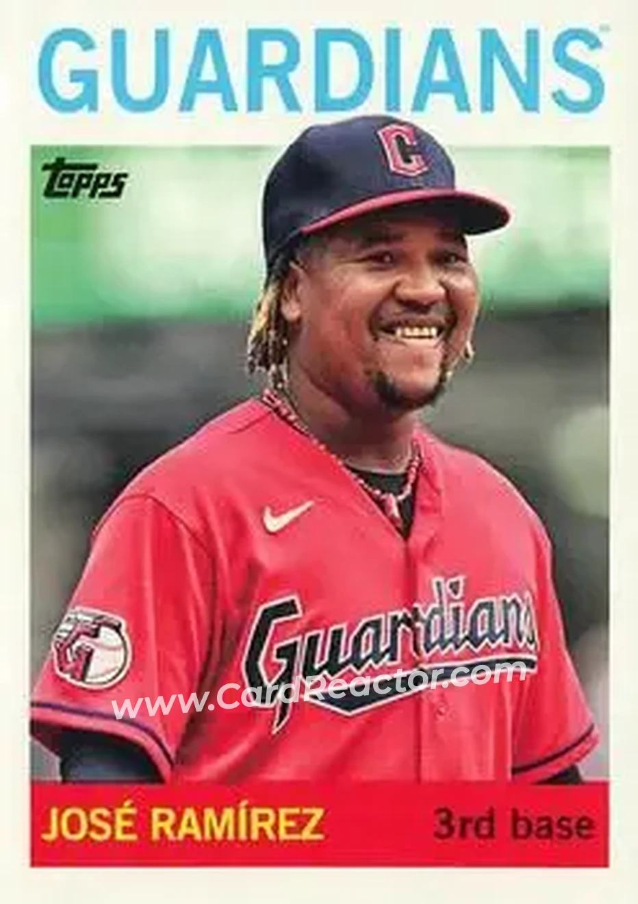 Front of José Ramírez