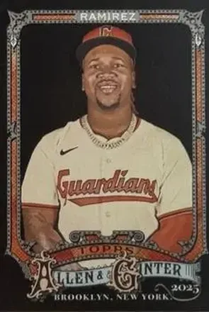 2025 Topps Allen & Ginter X #117 José Ramírez