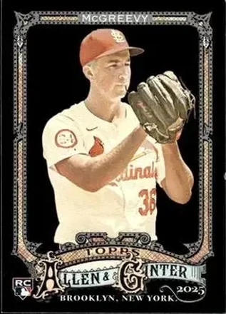 2025 Topps Allen & Ginter X #118 Michael McGreevy