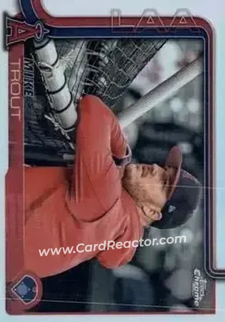 Front of Mike Trout
