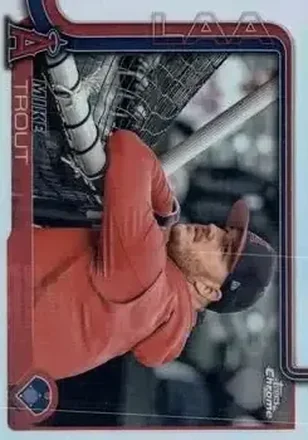 2025 Topps Chrome #100 Mike Trout