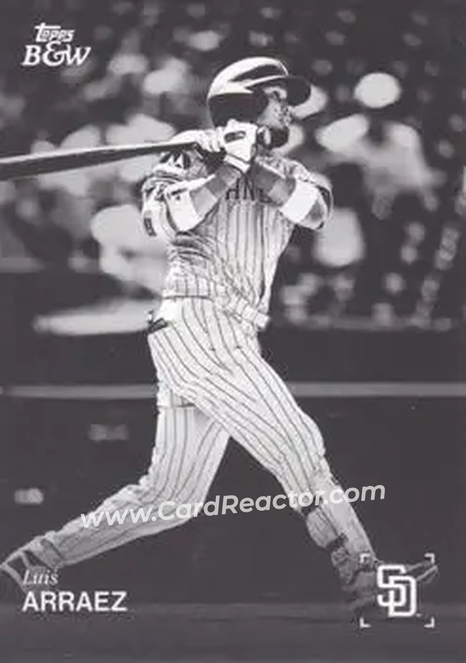 2025 Topps Black & White #114 Luis Arraez