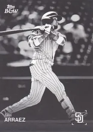 2025 Topps Black & White #114 Luis Arraez
