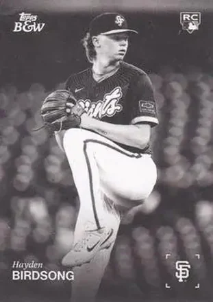 2025 Topps Black & White #115 Hayden Birdsong