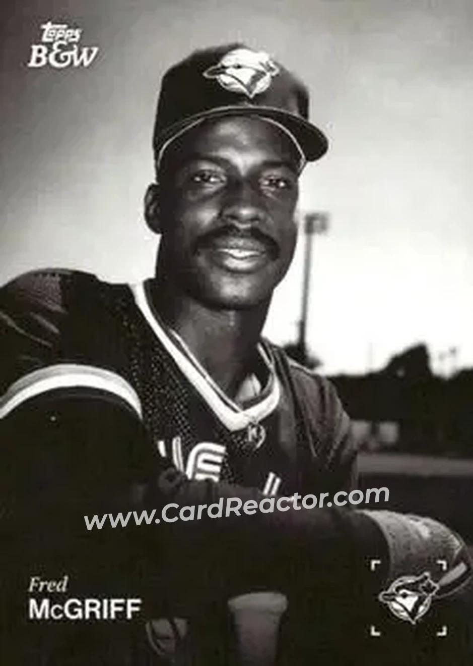 2025 Topps Black & White #119 Fred McGriff