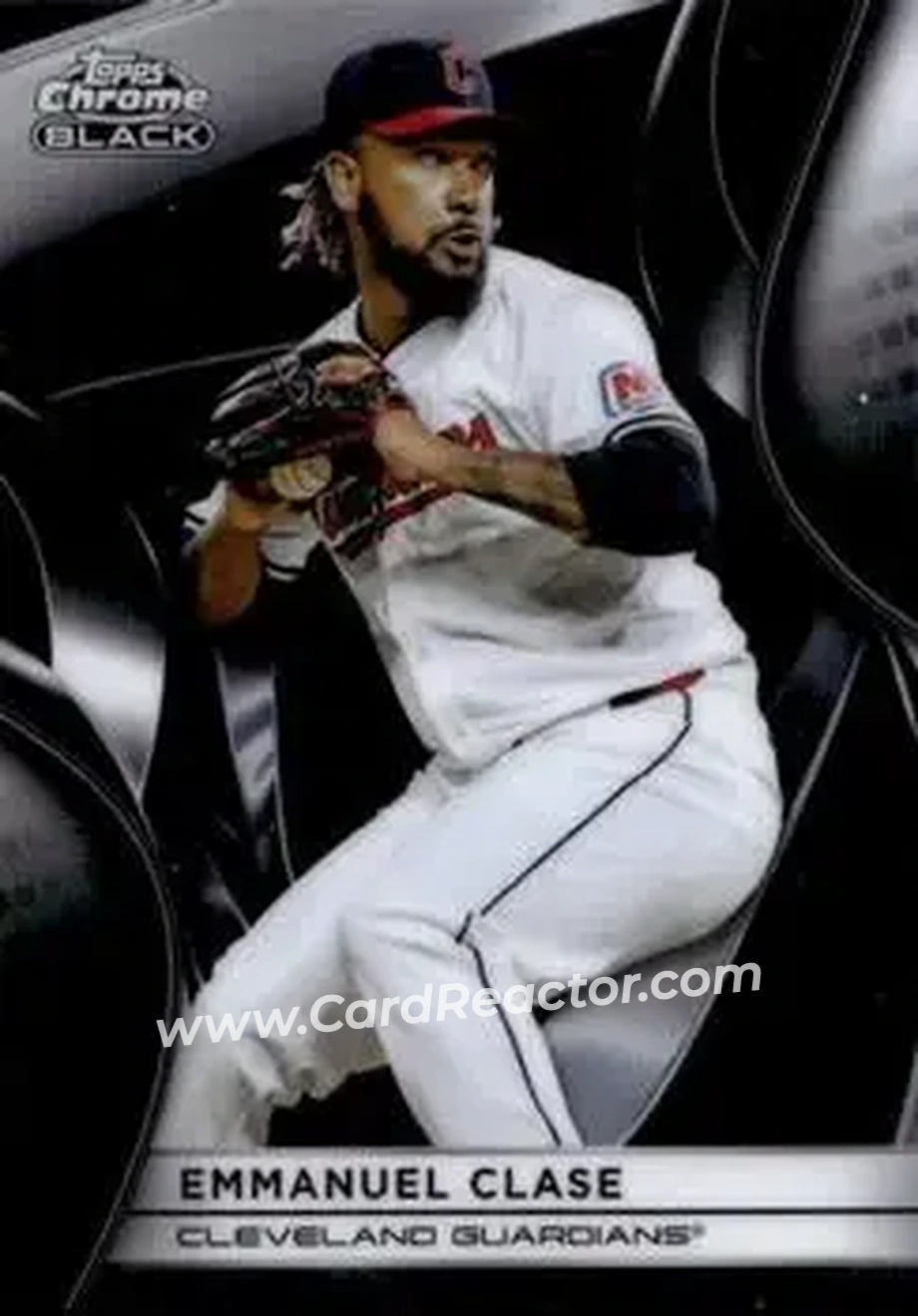 2025 Topps Chrome Black #119 Emmanuel Clase