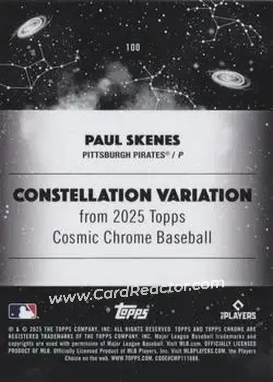Back of Paul Skenes