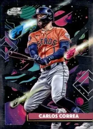 2025 Topps Chrome Cosmic #101 Carlos Correa