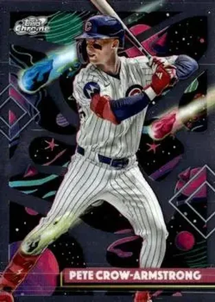 2025 Topps Chrome Cosmic #104 Pete Crow-Armstrong
