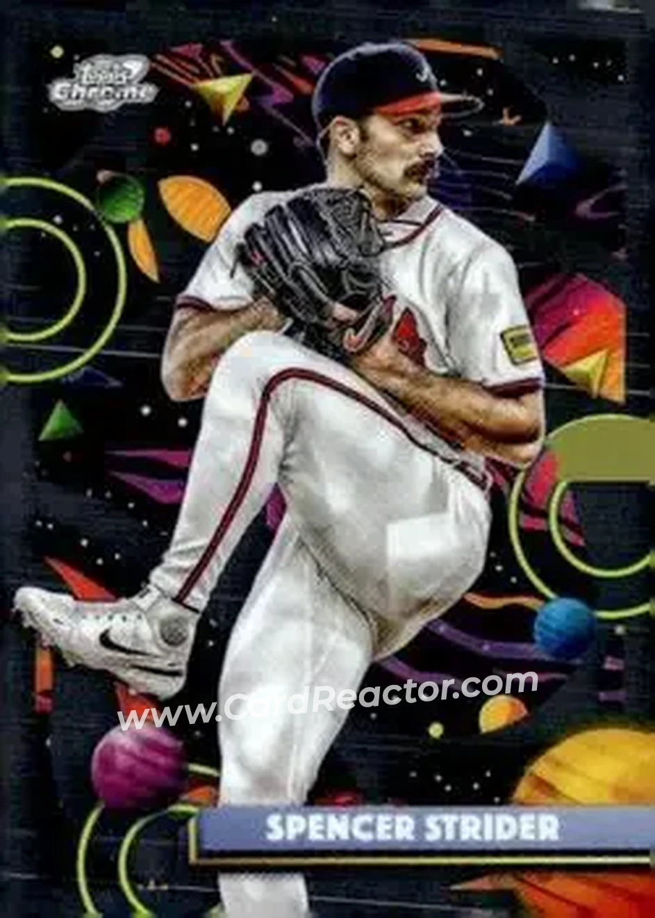 2025 Topps Chrome Cosmic #105 Spencer Strider