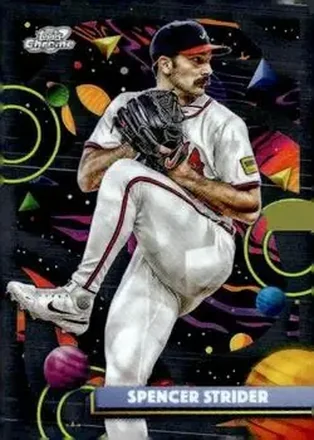 2025 Topps Chrome Cosmic #105 Spencer Strider