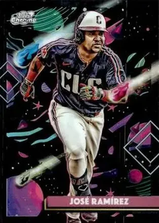 2025 Topps Chrome Cosmic #107 José Ramírez