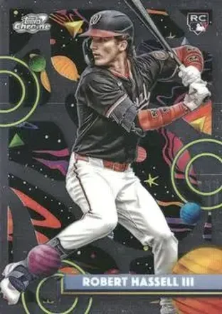 2025 Topps Chrome Cosmic #108 Robert Hassell III