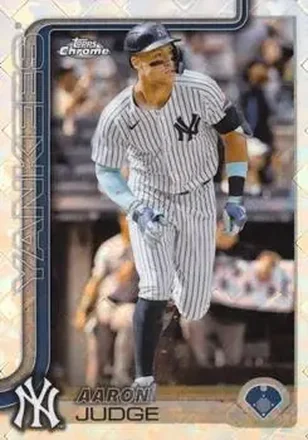 2025 Topps Chrome Logofractor Edition #99 Aaron Judge