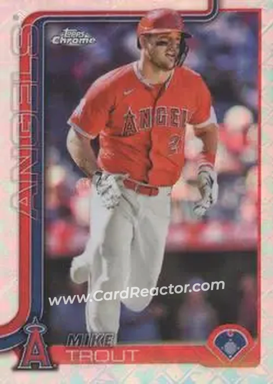 Front of Mike Trout