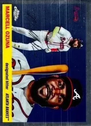 2025 Topps Chrome Platinum #97 Marcell Ozuna