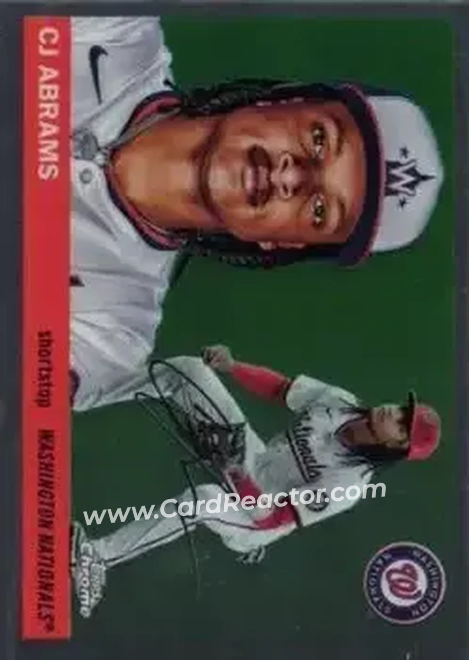 Front of CJ Abrams