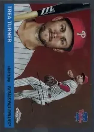 2025 Topps Chrome Platinum #102 Trea Turner