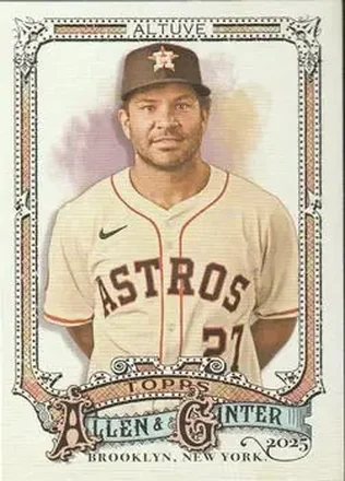 2025 Topps Allen & Ginter #152 Jose Altuve