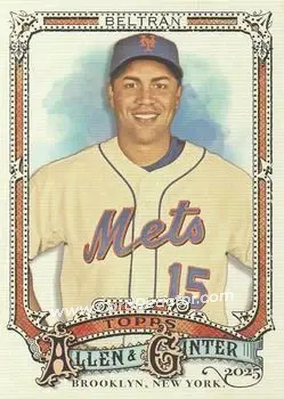 2025 Topps Allen & Ginter #153 Carlos Beltran