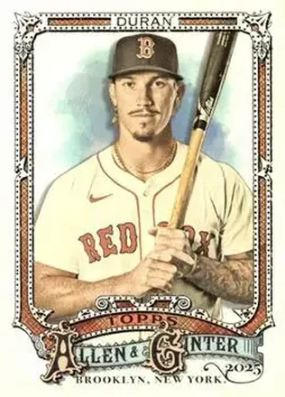 2025 Topps Allen & Ginter #154 Jarren Duran