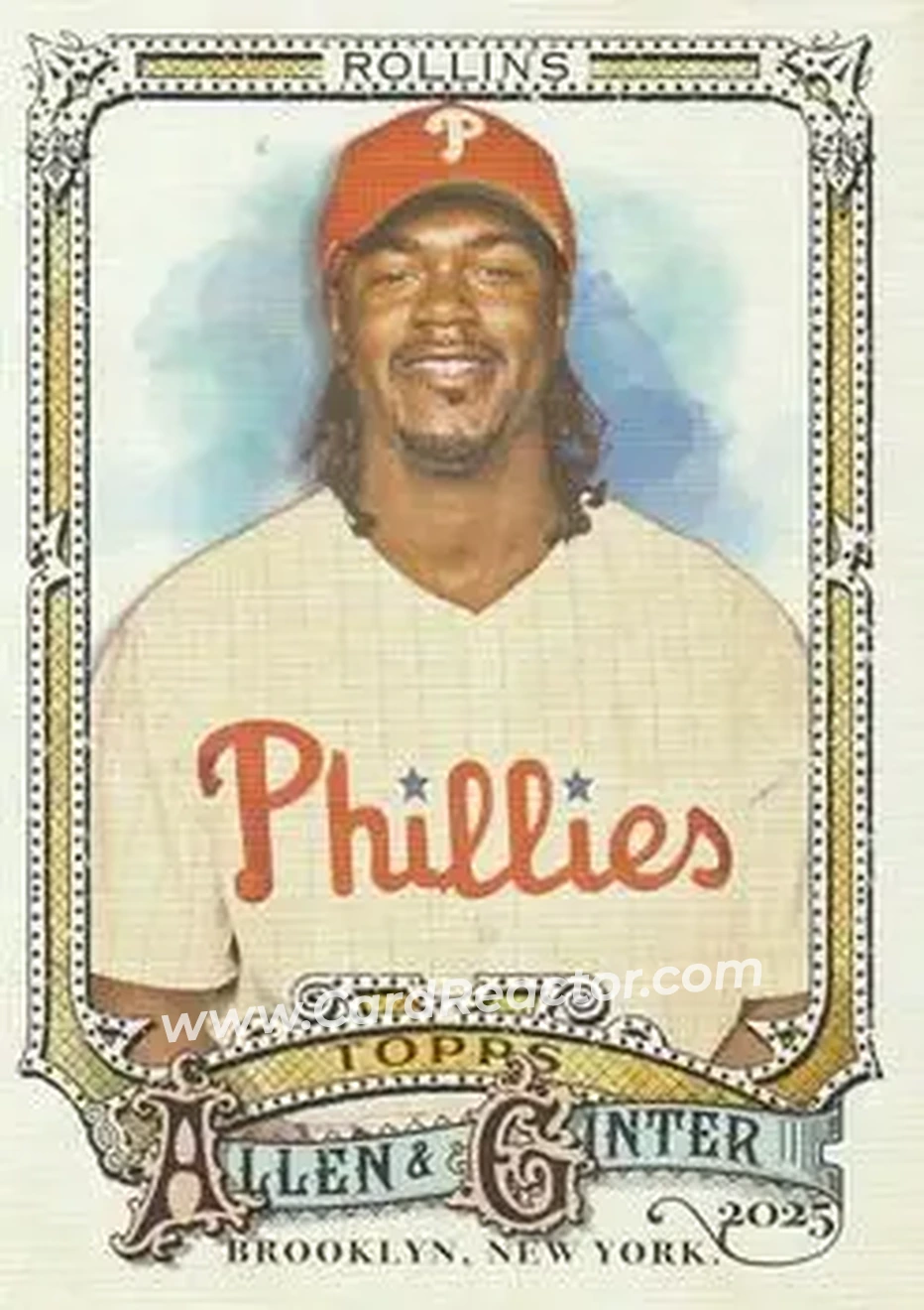2025 Topps Allen & Ginter #159 Jimmy Rollins